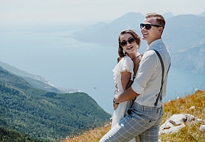 Lauros ir Martyno vestuvės Italijos kalnuose!
