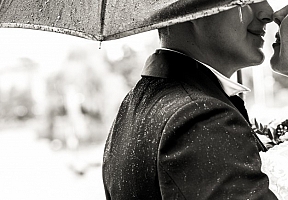Jūsų vestuvių dieną lyja lietus - ką daryti?
