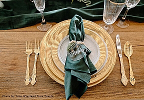 Kaip serviruoti stalą, vestuvių šventei namuose?
